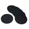Podložka na stôl - 6 ks. Teplá silikónová podložka (6 kusov čierny módny pohár zahusťuje stojany)