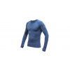 SENSOR MERINO BOLD pánské triko dl.rukáv cool blue L