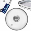 Orion pokrievka sklenená nerez úchyt 16cm