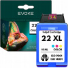 Atrament EVOKE Tusz HP 22 XL kolor C9352CE pre HP trojfarebný