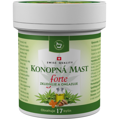 Herbamedicus Konopná masť forte 125ml