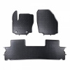Gumové autokoberce Ford S-Max 2006-2015 (rozteč fixací 25,5 i 31cm) GAH 865/3C