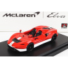 Lcd-model LCD model Mclaren Elva 2020 1:64 Červená biela