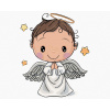 Zuty Diamantové maľovanie DETSKÝ ANJEL 40x50 cm vypnuté plátno na rám