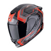 Prilba Scorpion EXO-1400 Evo II Air LINART Black Red Veľkosť: S (55-56 cm)