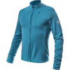SENSOR MERINO UPPER pánská mikina celozip mint blue - XXL