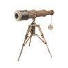 Robotime Drevené 3D mechanické puzzle Pirátsky ďalekohľad 314 ks