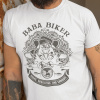 Tričko s potlačou BABA BIKER Pánsky Biela 110 cm/4 roky