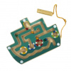 Bigjigs Toys Dřevěný magnetický labyrint Tyrkysová loď