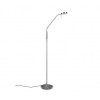 Trio LED stojací lampa Monza nikl 423310107