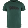 Fjällräven Logo T-shirt - 87310 Modrozelená M