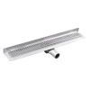 Gelco MANUS ONDA nerezový sprchový kanálik s roštom, k stene, 650x112x55 mm SPH GMO22