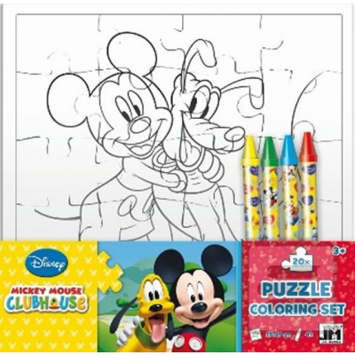 Mickey klubík - Omalovánky puzzl… (autor neuvedený)