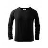 MALFINI LONG SLEEVE 121 / Detské tričko, dlhý rukáv - čierna 146