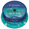 VERBATIM DVD-RW(25-pack)Spindle/4x/4.7GB 43639