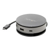 StarTech.com USB C Multiport Adapter, USB 3.1 Gen 2 10Gbps Type-C Mini Dock with 4K 60Hz HDMI/DisplayPort or 1080p VGA, 75W PD Passthrough, 3-Port USB Hub, GbE, Mobile Docking Station - 75W Power Deli