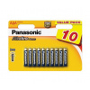 PANASONIC Alkalické baterie Alkaline Power LR03APB/10BW AAA 1,5V (Blistr 10ks)