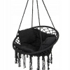 Závesné hojdacie kreslo - Hammock Openwork visiace kreslo 80x60 cm luxus s vankúšom (Hammock Openwork visiace kreslo 80x60 cm luxus s vankúšom)