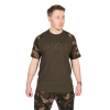 Fox Tričko Khaki Camo Outline T-Shirt