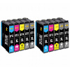 10 x ATRAMENTY PRE EPSON SX100 SX115 SX210 SX215 SX218