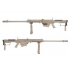 Snow Wolf Airsoft sniper puška M107 Barrett (SW-024S), celokov, manuálna, licencovaná - TAN