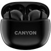 Canyon TWS-5, bezdrôtové slúchadlá, čierne CNS-TWS5B-HP