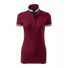 MALFINI PREMIUM COLLAR UP 257 / Dámska polokošeľa - garnet L