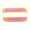 HTC One Mini 2 (M8) spodná + vrchná dekoratívna plastová krytka Pink