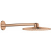 Grohe Rainshower horná sprcha so sprchovacím ramenom 31x31 cm okrúhly Warm Sunset 26475DA0