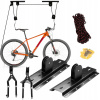 NÁSTENNÝ STROPNÝ DRŽIAK NA BICYKEL, VEŠIAK NA BICYKEL, HÁK, ZAVESENÝ STROP