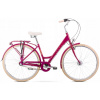 Mestsky bicykel - Romet Sonata Classic 28 Pink + Basket 2022 18 (Romet Sonata Classic 28 Pink + Basket 2022 18)