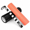 Spokey 45 cm x 1 cm čierny, oranžový, šedý (Sada valcov Mixroll Cvičenie uvoľňuje masáž)