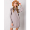 Šedé mikinové šaty TW-SK-G-084.63-grey L