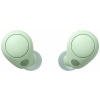 Sony WFC700NG.CE7 Hi-Fi špuntová sluchátka Bluetooth® stereo šalvějově zelená Potlačení hluku Nabíjecí pouzdro, odolné vůči potu, regulace hlasitosti