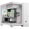 Corsair 2500X midi tower PC skrinka biela bočné okno; CC-9011268-WW