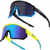 FORCE brýle F DRIFT 1x fluo +1xčerné,kontrast+černé SADA
