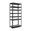 Policový regál Trestles RH 2200x800x300, nosnosť 1750 kg, 7 políc Farba: čierna
