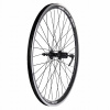 KOLESO NA BICYKEL 26 PALCOV ZADNÉ KOTÚČOVÉ KAZETY DISC CENTERLOCK ČIERNE