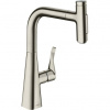 Hansgrohe Metris Select M71 Drezová batéria s vyťahovacou sprchou, chróm 73822800