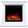 Elektrický krb Aflamo Sund, Model Sund 60 x 60, Farba White