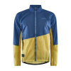 Pánska cyklistická bunda Craft ADV Offroad Blue so žltou M