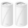TP-Link Deco BE85(2-pack) WiFi7 Mesh(BE22000,2,4GHz/5GHz/6GHz,1x10GbELAN/WAN,1xSFP+/10GbELANcombo,2x2,5GbELAN/WAN,1xUSB) Deco BE85(2-pack)