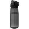 Športová fľaša (700 ml) , Transparent red Farba: Transparent black