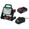 Parkside® Aku LED reflektor Plsa 20-Li A1 + Smart akumulátor 20 V/4 Ah + Rýchlonabíjačka 20 V/4,5 A (800013032)