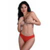 Nohavičky DARING INTIMATES Nicolette Crotchless Panty red, S/M