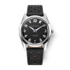 Nivada Grenchen Antarctic 35 mm - Black White Luminova - Black Racing Strap + 5 rokov záruka a darček ZADARMO