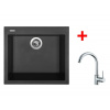 Set Sinks Cube 560 Nanoblack + Mix 35
