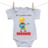 Boodyy Body s krátkym rukávom Keď vyrastiem budem hudobník 92 (18-24 mesiacov)