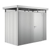 Biohort Záhradný domček BIOHORT Highline H1 275 × 155 cm (strieborná metalíza)