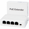 PoE Extender Blow 4-portový, 1x PoE vstup, 3x PoE výstup, 30W, 10/100 Mbps